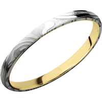 Kinetic + Polish Finish + 14K Yellow Gold