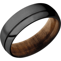 Zirconium + Bead , Bead Finish + Teak