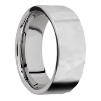 14K White Gold + Rockpolish Finish