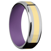 Titanium + Polish , Polish Finish + Wild Purple