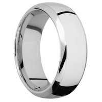 14K White Gold + Polish , Polish Finish