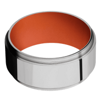 Titanium + Polish , Satin Finish + Hunter Orange