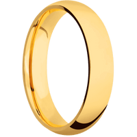 22K Yellow Gold + Polish Finish