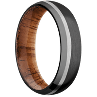 Zirconium + Satin , Polish Finish + Koa