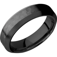 Zirconium + Hammer , Bead Finish