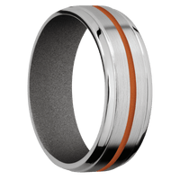 Titanium + Satin , Polish Finish + Gun Metal Grey