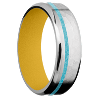 Cobalt Chrome + Hammer , Polish Finish + Metallic Yellow