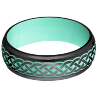 Zirconium + Anglesatin , Polish Finish + Robins Egg Blue