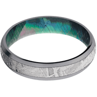 Tantalum + Satin Finish + Black Mother of Pearl