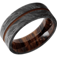 Forged Carbon Fiber + None Finish + Cocobolo