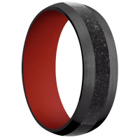 Zirconium + Satin Finish + Red Apple