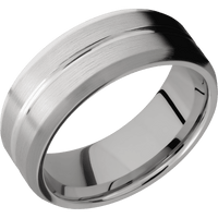 Titanium + Polish , Satin Finish