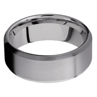 Tantalum + Bead , Satin Finish + Palladium Silver