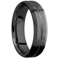 Zirconium + Polish , Hammer Finish