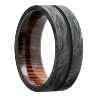 Forged Carbon Fiber + None Finish + Cocobolo