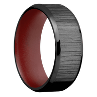 Zirconium + Treebark1 , Polish Finish + Crimson