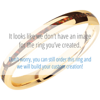 10K Yellow Gold + Polish Finish