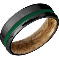 Zirconium + Satin , Satin Finish + Whiskey Barrel