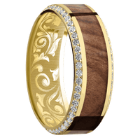 10K Yellow Gold + Polish , Polish Finish