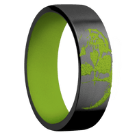 Zirconium + Bead Finish + Zombie Green