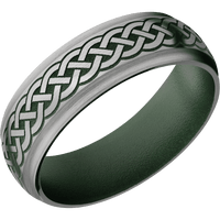 Titanium + Satin , Satin Finish + Highland Green