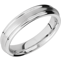 Palladium Silver + Satin , Polish Finish