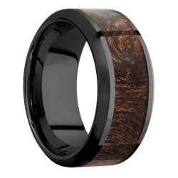 Zirconium + Polish , Satin Finish