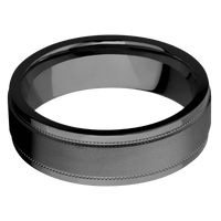 Zirconium + Bead , Polish Finish
