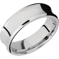 14K White Gold + Polish , Polish Finish