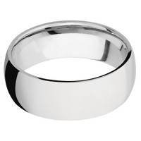 Palladium Silver + Polish Finish