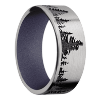 Titanium + Satin Finish + Crushed Orchid