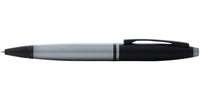 Calais™ Matte Gray and Black Lacquer Ballpoint Pen