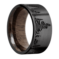 Zirconium + Satin Finish + Walnut