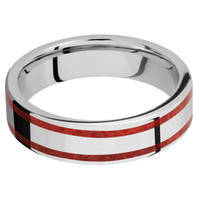14K White Gold + Polish Finish
