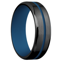 Zirconium + Satin , Polish Finish + Ridgeway Blue