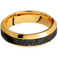 22K Yellow Gold + Polish , Polish Finish