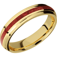 10K Yellow Gold + Polish , Polish Finish
