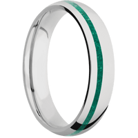 14K White Gold + Polish , Polish Finish