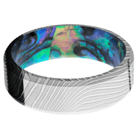 Flattwist + Polish Finish + Abalone