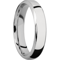 14K White Gold + Polish , Polish Finish