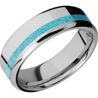 10K White Gold + Polish , Satin Finish