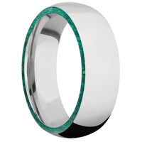 10K White Gold + Polish Finish