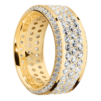 14K Yellow Gold + Polish , Polish Finish
