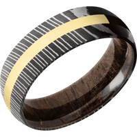 Damascus + Acid Finish + Walnut