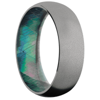 Titanium + Sand Finish + Black Mother of Pearl
