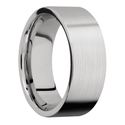 10K White Gold + Satin Finish