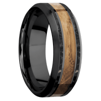 Zirconium + Polish , Satin Finish
