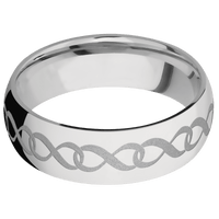 10K White Gold + Polish Finish