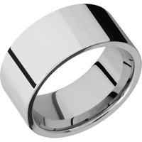 18K White Gold + Polish Finish