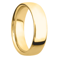 10K Yellow Gold + Polish Finish